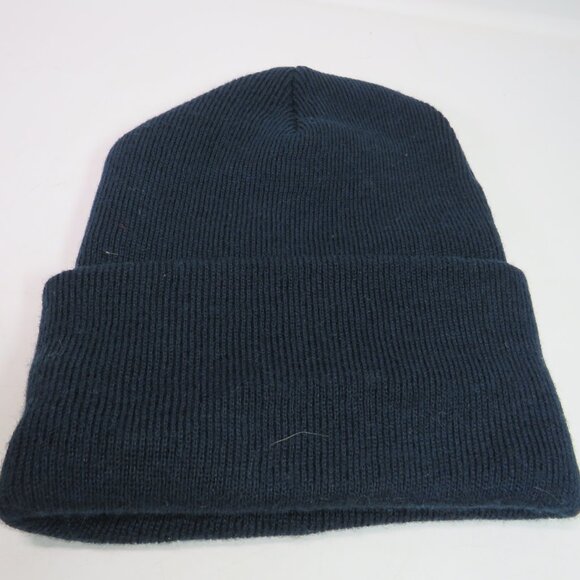 NY black knit hat winter hat EMBROIDERED - Picture 4 of 5